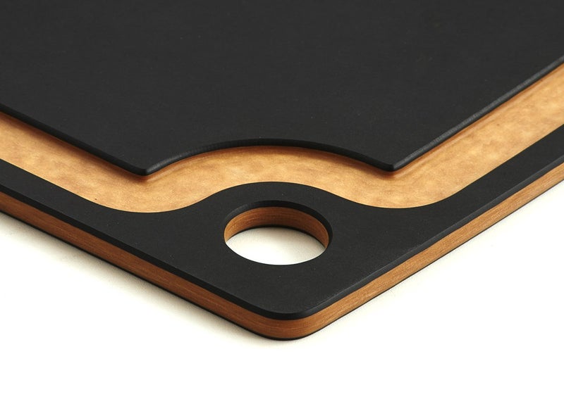 Epicurean Gourmet Series Cutting Board with Juice Groove 14.5-Inch by 11.25-Inch, Slate/Natural - Image 4